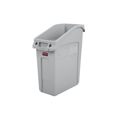 CONTENEDOR BOTE DE BASURA SLIM JIM® BAJO EL ESCRITORIO, 13 GAL