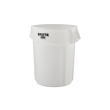 Contenedor Brute sin tapa Rubbermaid blanco, 44 gal.