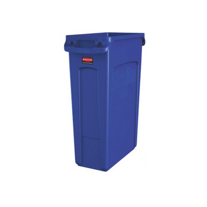 Contenedor Slim Jim canales ventilación Rubbermaid 87.1 lt. variedad de colores