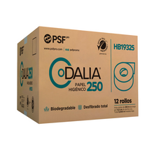 Papel Higiénico Dalia HD250 C/12 Rollos MTS