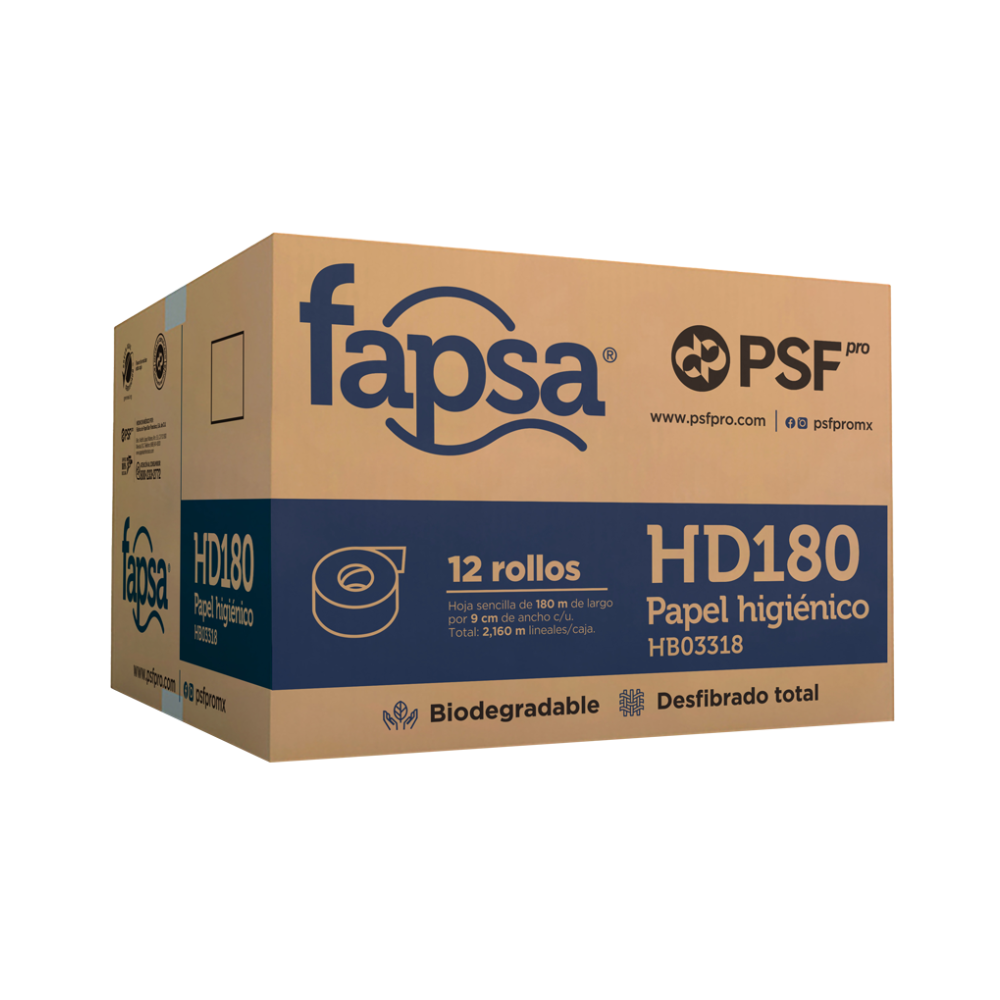 Fapsa HD180 C/12 Papel Higiénico