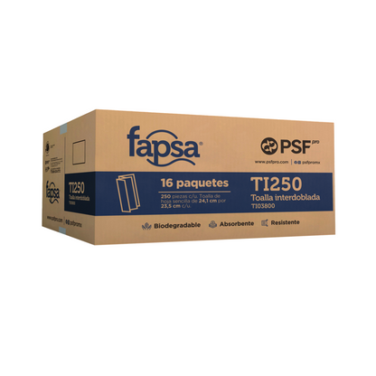 Fapsa TI250 16/250 Toalla Interdoblada