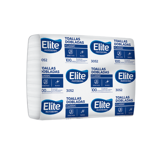 TOALLA INTERDOBLADA ELITE CLASSIC HD 20/100