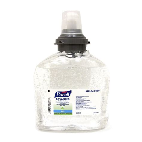Caja Gel Sanitizante Purell P/dispensador TFX, 4 Pzs, 1.2 L