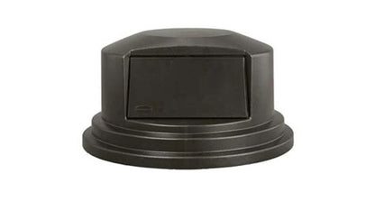 Tapa tipo domo Rubbermaid para contenedor Brute 55 gal. negro y azul