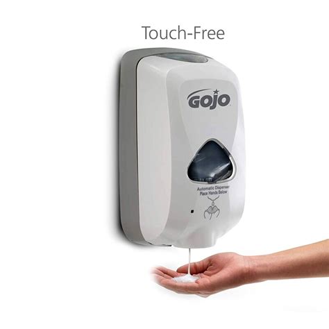 Dispensador Automático Gojo TFX, 12 Pza 1.2ltr. c/u