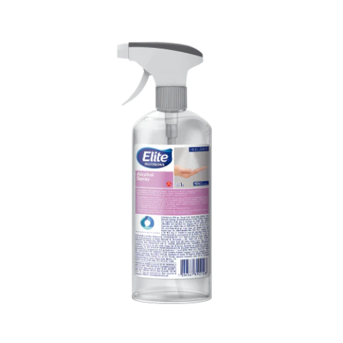Sanitizante alcohol spray Elite a granel 12 / 1 L