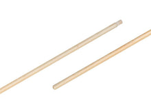 Bastón sólido de madera Castor de rosca, 1.20 m X 2.22 cm
