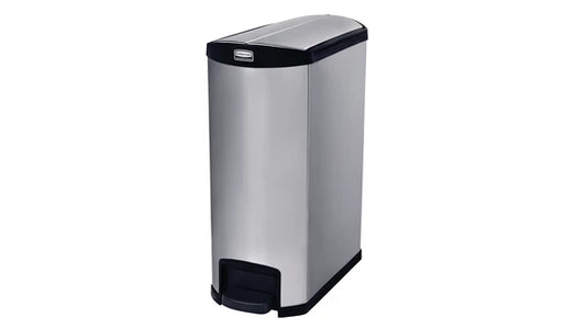 Contenedor en acero inoxidable con pedal Rubbermaid 24 gal.