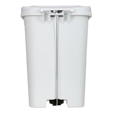 Papelera Blanca de Pedal en Acero Rubbermaid Capacidad 49L