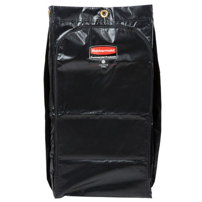 BOLSA DE VINIL EXECUTIVE 129 L PARA CARRO DE LIMPIEZA- ALTA CAPACIDAD, NEGRO
