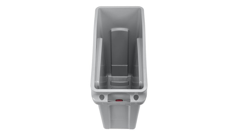 CONTENEDOR BOTE DE BASURA SLIM JIM® BAJO EL ESCRITORIO, 13 GAL