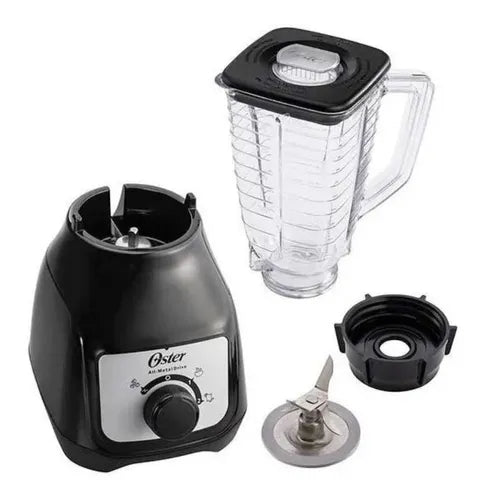 Licuadora 2 velocidades Oster de perilla, 1.25 lts. negro