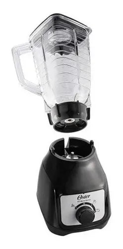 Licuadora 2 velocidades Oster de perilla, 1.25 lts. negro