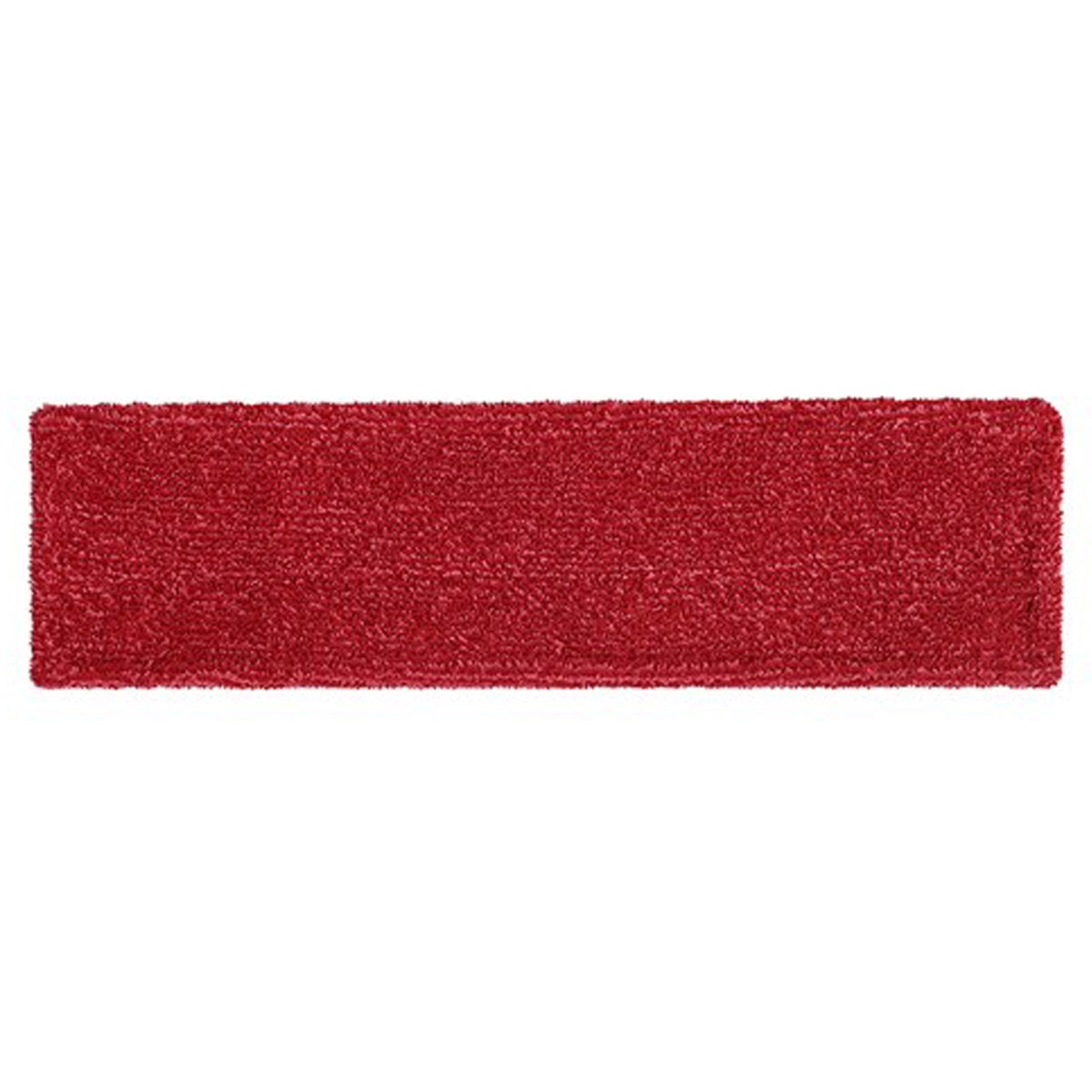 Mop microfibra adaptable Rubbermaid fregona plana, 18 In. roja