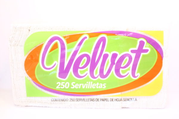 Servilleta Tradicional Velvet Pack 220 Piezas