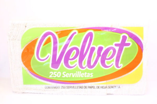 Servilleta Tradicional Velvet Pack 220 Piezas
