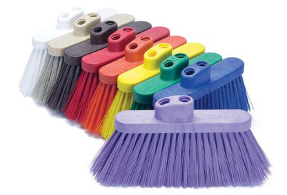 Escoba angular media, en PBT, Castor, variedad de colores