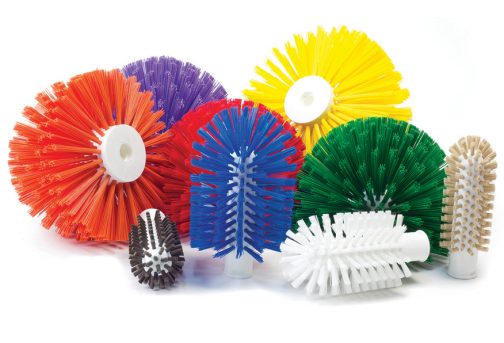 Cepillo para tubos y válvulas de diferentes colores y pulgadas de diámetro Castor en PBT