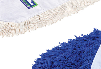 Funda para trapeador mop Castor® profesional,125 y 150 cm, blanco