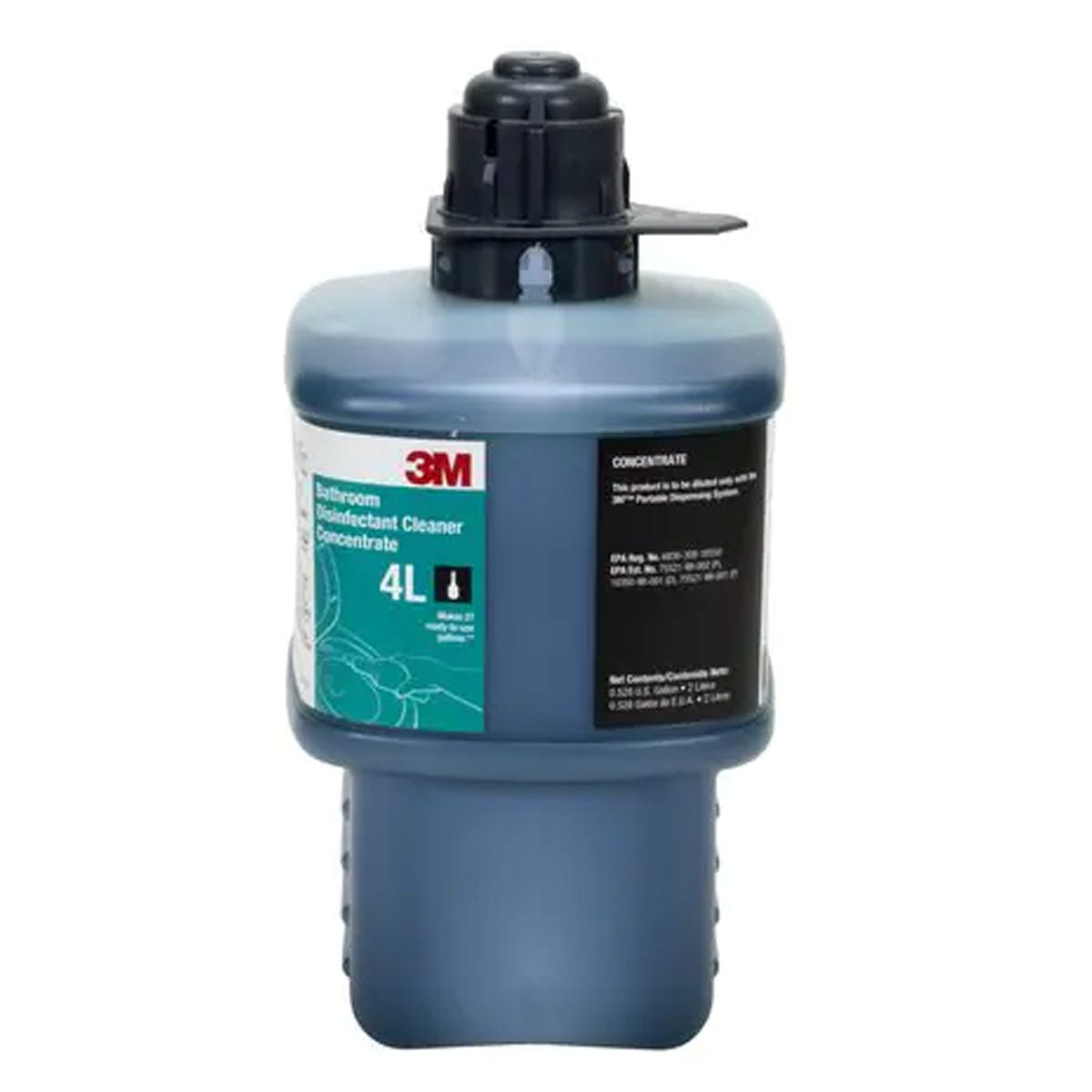 Limpiador Desinfectante de Baños 4L, Tapa gris, 2 litros 6 U/C