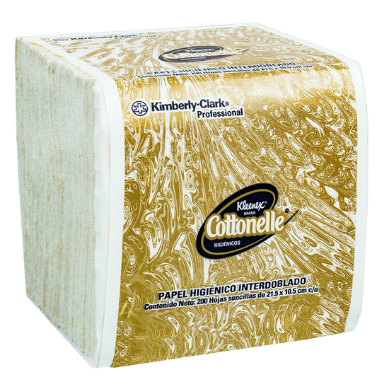 Higienico Bulck Pack Int Kleenex Cottonelle 200 hjs 30 Paq