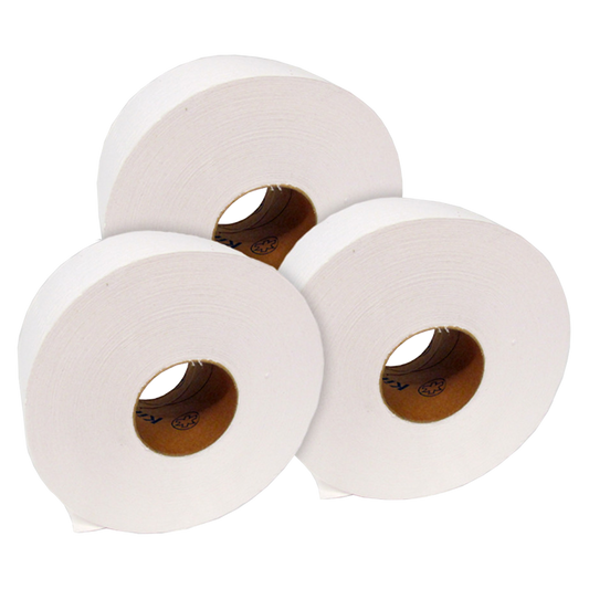 Higienico Jumbo Kleenex Jr 300 mts c 12 rls de 9.5 cm