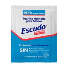 Pack 2000 toallita húmeda desinfectante individuales Escudo®