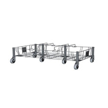 Plataforma con Ruedas Acero Inoxidable para Contedor Slim Jim 181.4 kg