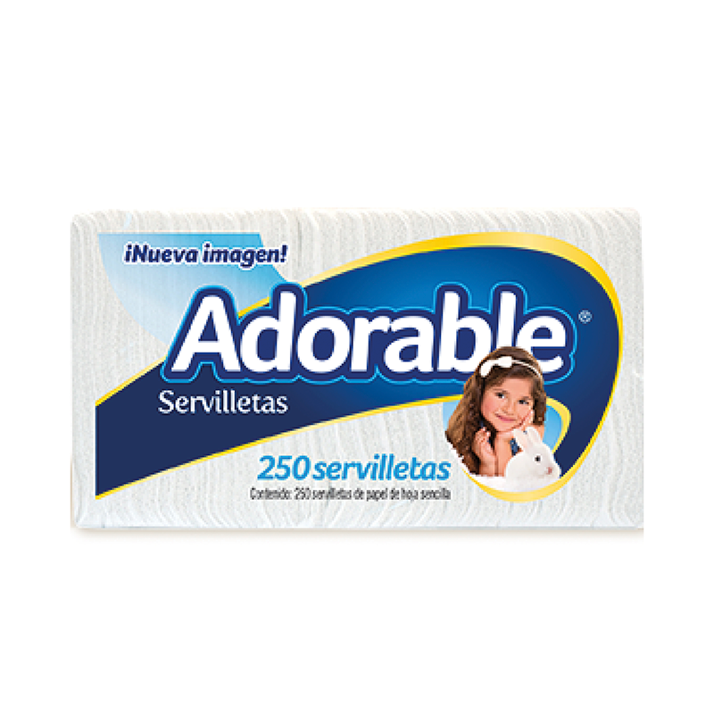 Paquete De Servilletas Desechables Adorable® 220 Unidades