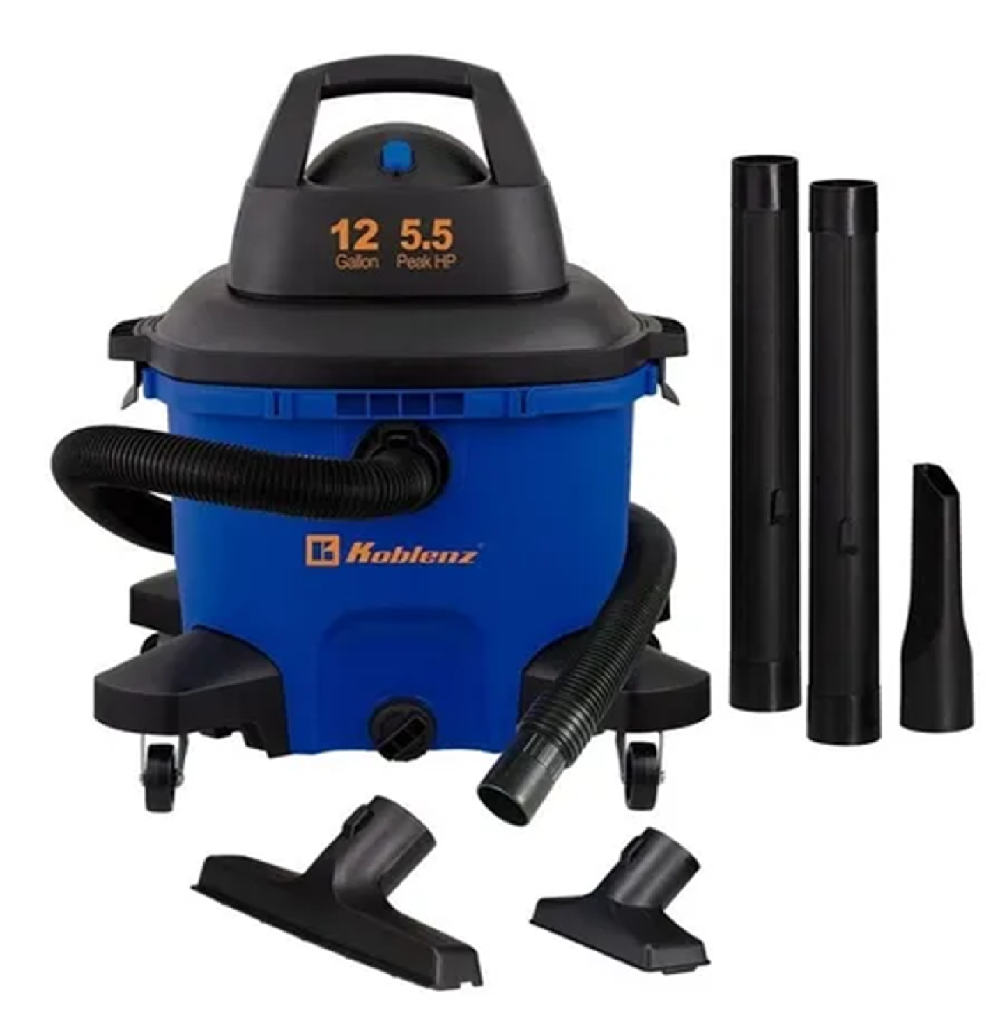 Aspiradora Multiusos Koblenz® Para Líquidos Y Secos, 12 Gal.