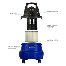 Aspiradora Koblenz Seco Mojado Wd-6, 5.0 Hp