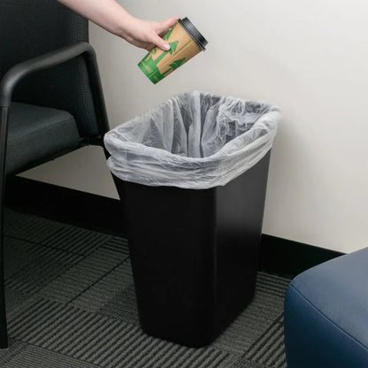 Cesto de basura grande 39 Lt negro