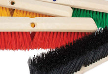 Cepillo p/pisos block plástico de 14"/18"/24" en Polipropileno VARIOS COLORES