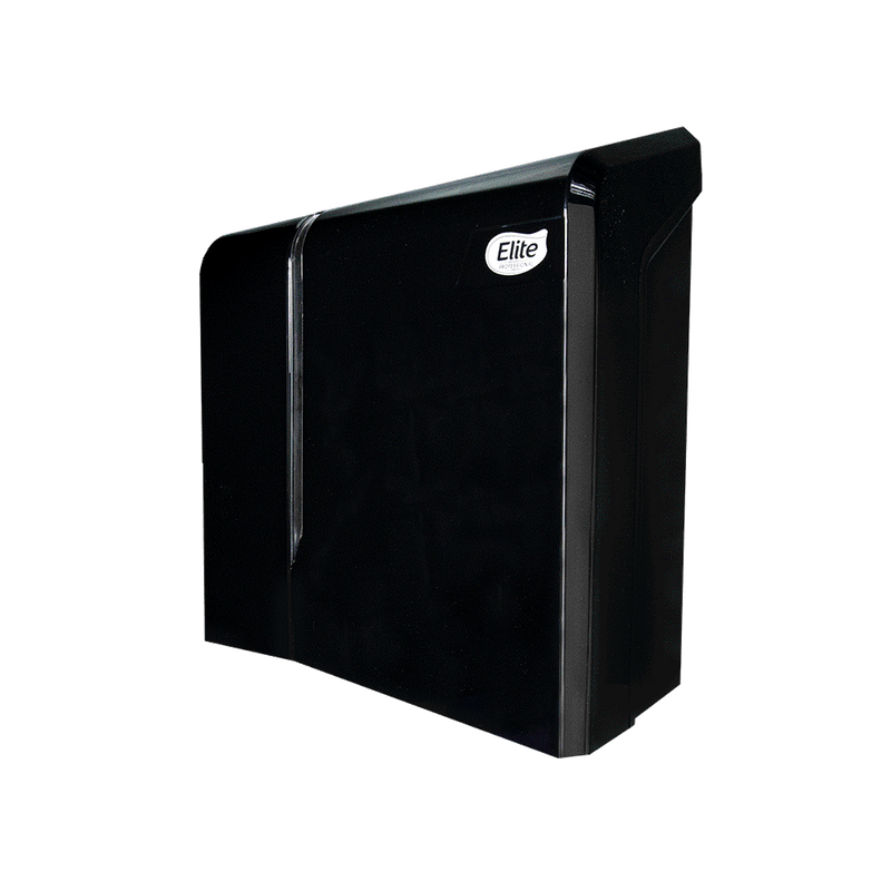Despachador de papel higiénico Elite® jumbo, negro