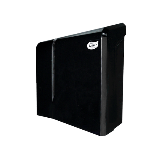 Despachador de papel higiénico Elite jumbo, negro