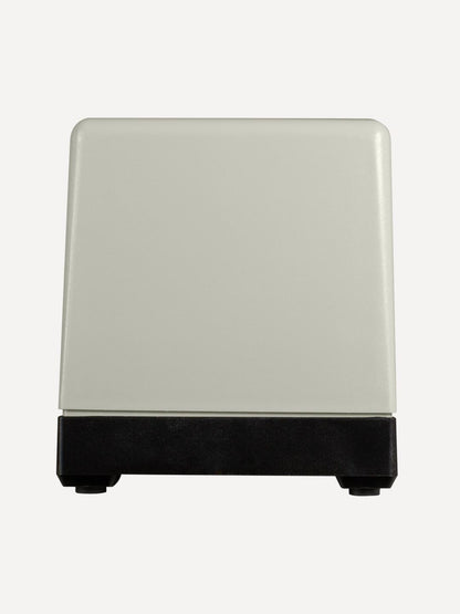 Servilletero Barra Para Mesa Oval P/ 150 Pzs, Gris C/ Negro
