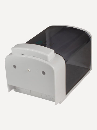 Jabonera Manual Dispensadora Oval® 1l, Humo C/ Blanco
