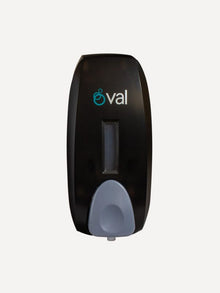 Jabonera Manual Para Espuma Oval® 750ml, Negra