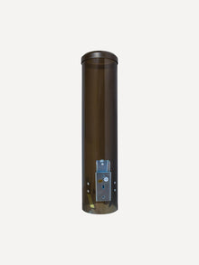 Despachador De Cono De Papel Oval® P/ 250 Pzs, Humo