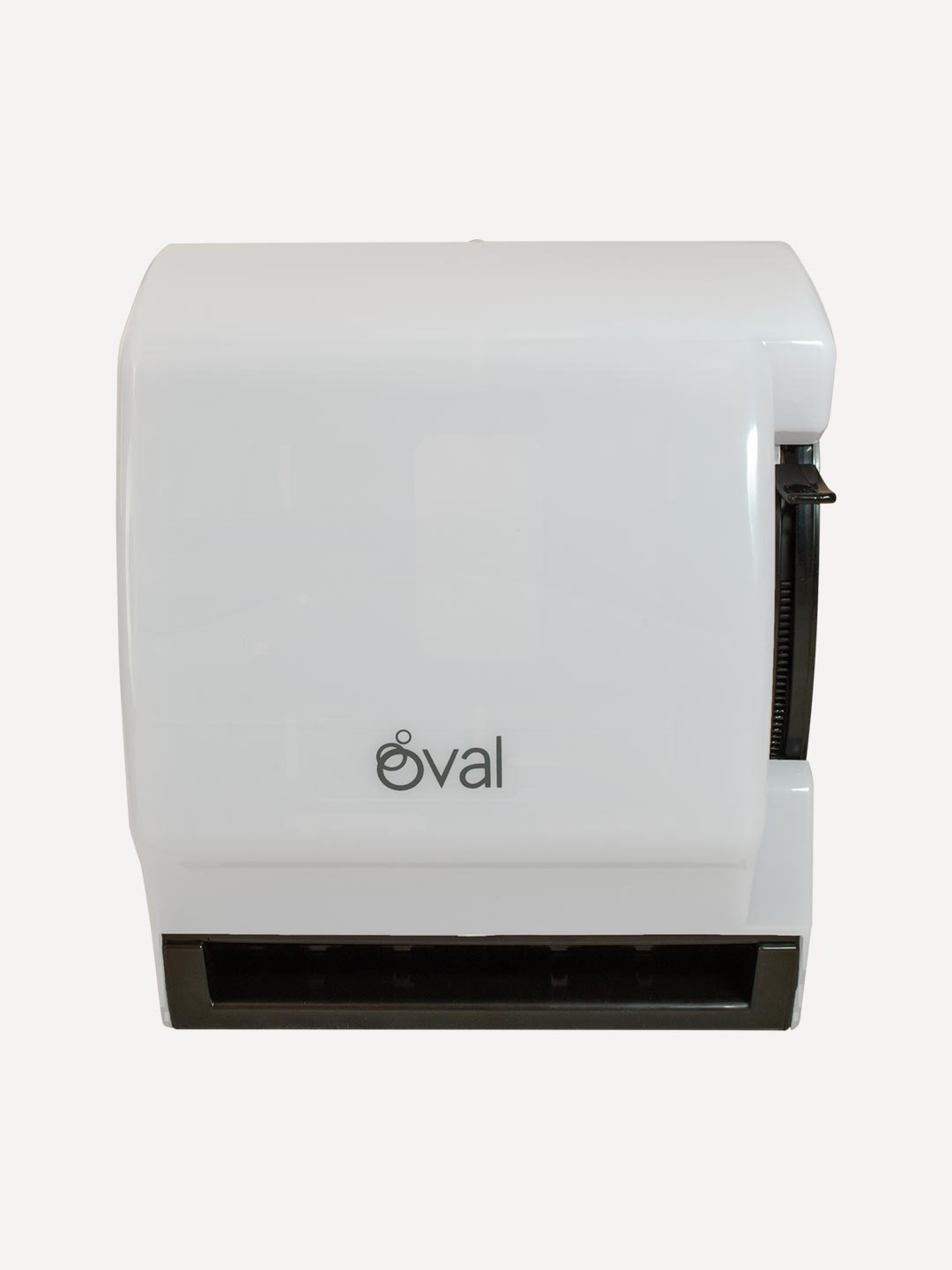 Despachador De Toalla En Rollo Oval Blanco