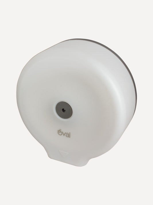 Despachador Jumbo De Papel Higiénico Oval Blanco