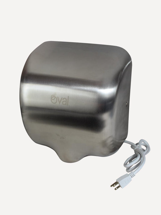 Secador De Aire Alta Velocidad Oval Acero Inox