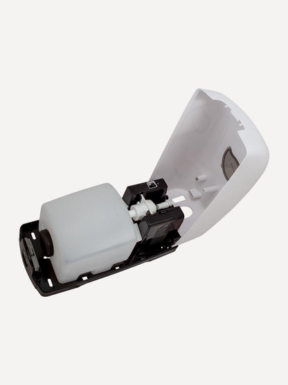 Jabonera Automática Dispensadora Oval® 1l, Blanco C/ Negro