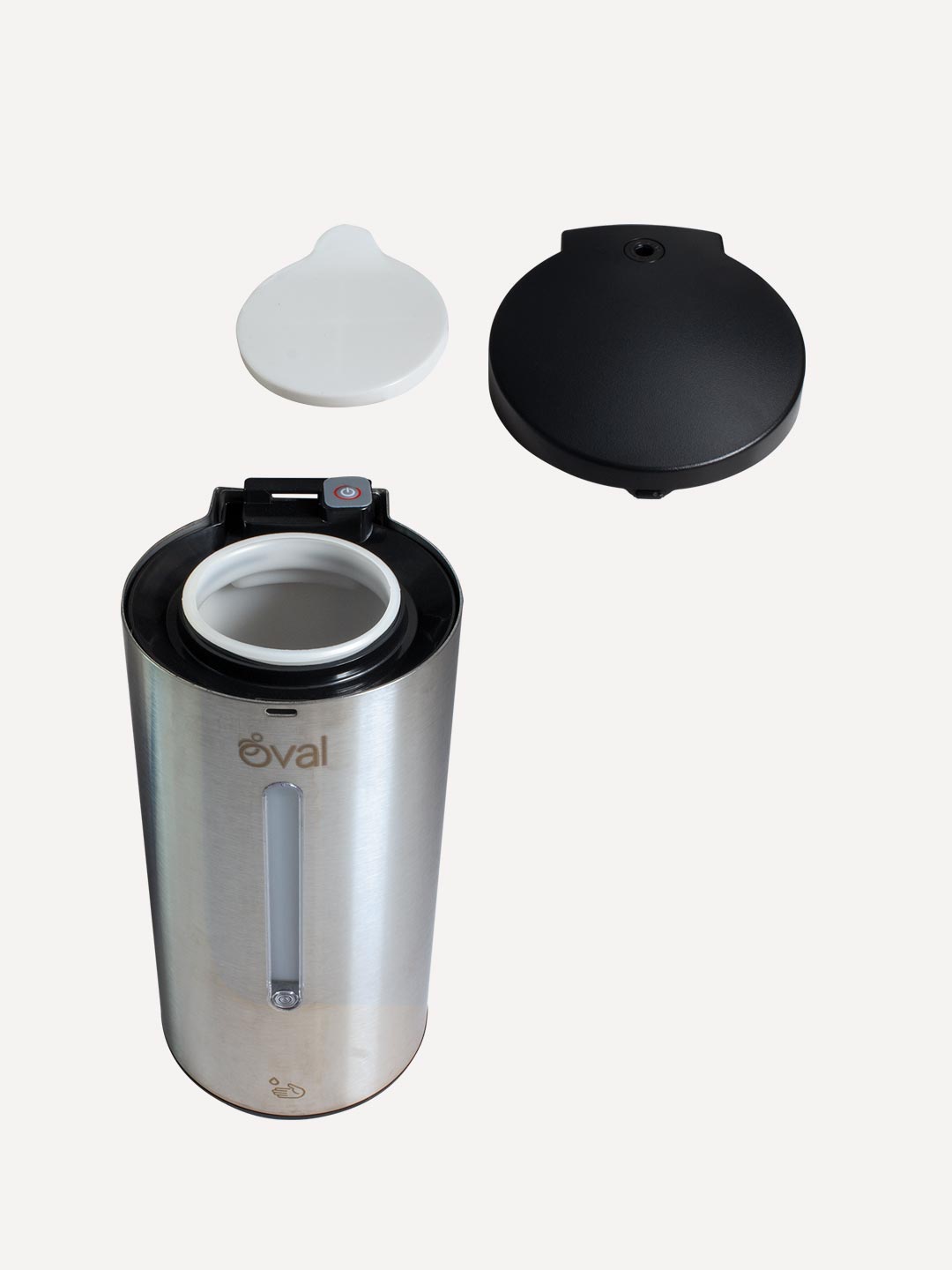 Jabonera Automátca Acero Unox Oval P/ Jabón, 700 Ml