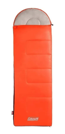 Sleepingbag Individual Coleman® Breeze, Gorro, 12°c, Naranja