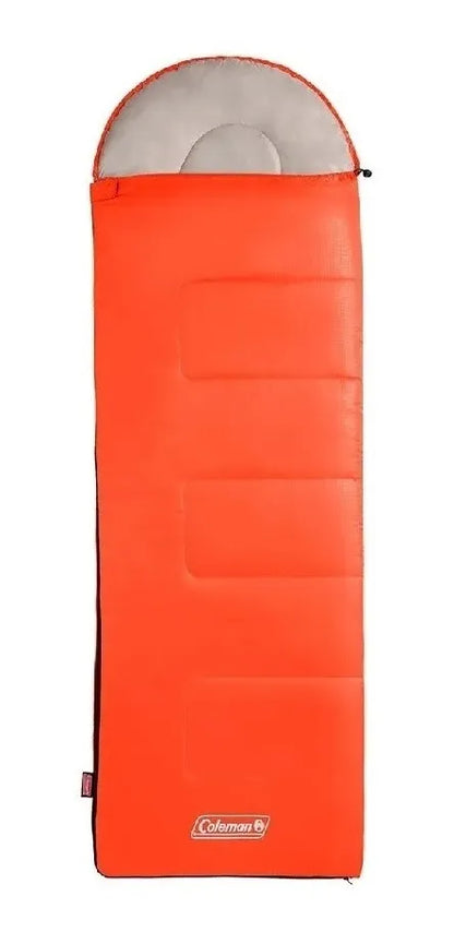 Sleepingbag Individual Coleman® Breeze, Gorro, 12°c, Naranja