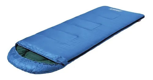 Sleeping Bag Individual Coleman® Cirrus, C/gorro, 12°c, Azul