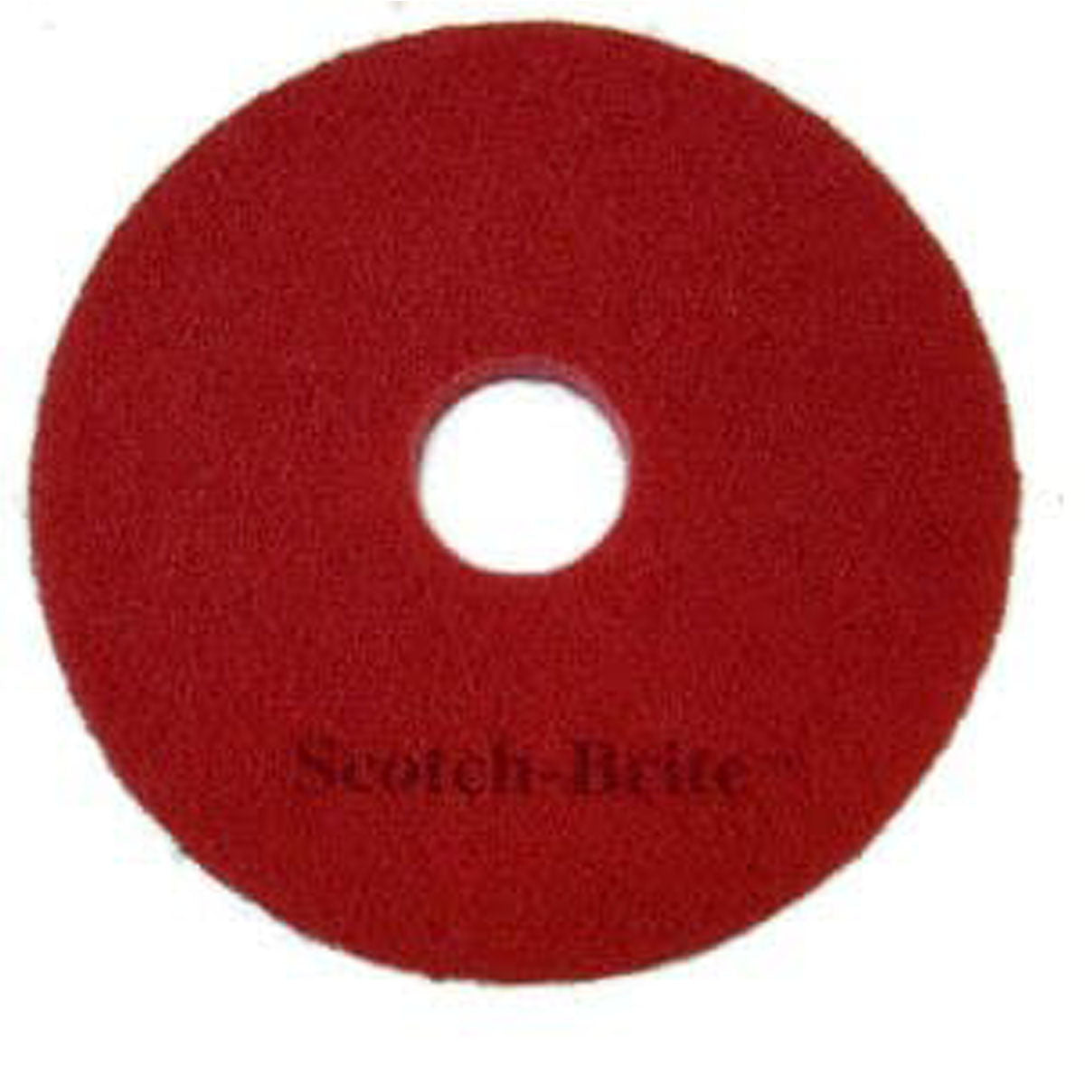 Disco Para Piso 3M Scotch-Brite 5100PLG, Rojo, 48 cm