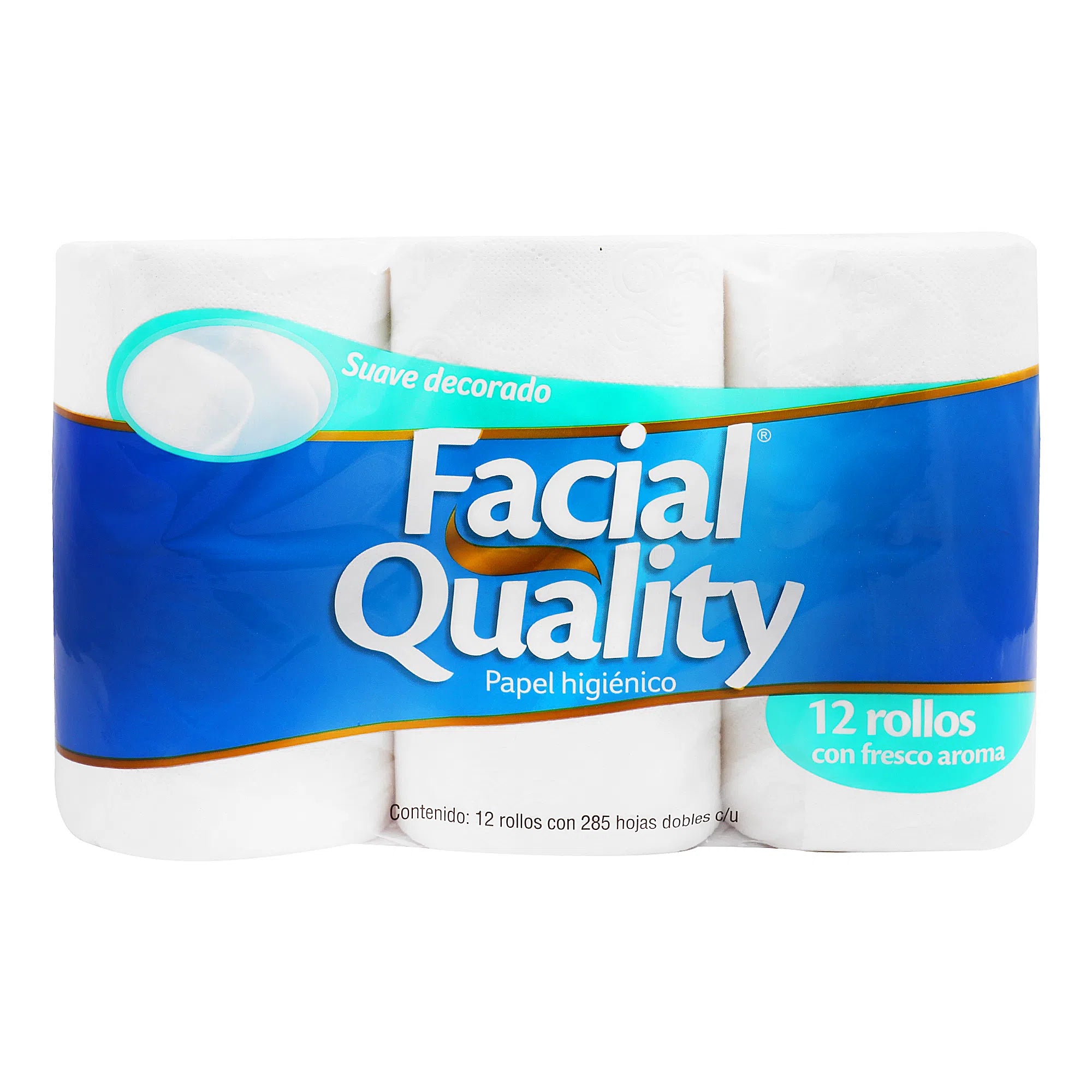 Papel Higiénico Facial Quality 12 Rollos